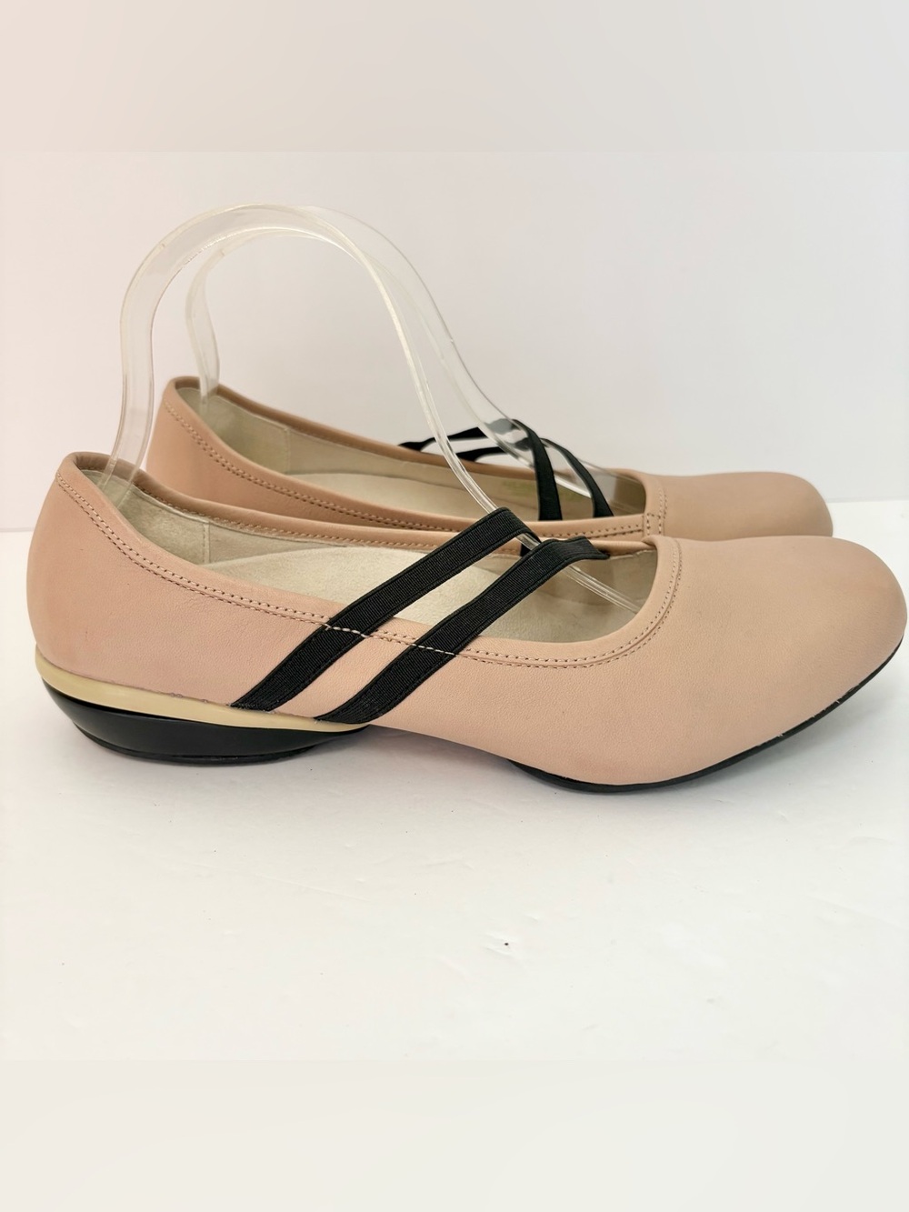 Kuru Bella MJ Tan Nude Comfort Ballet Flats Shoes